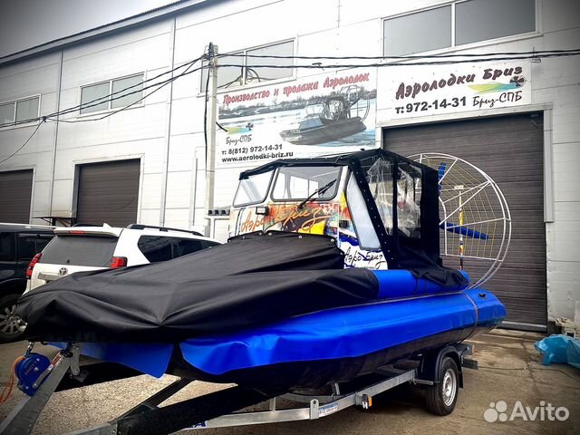 Аэролодка «Бриз 535» Honda D17 135 л.с