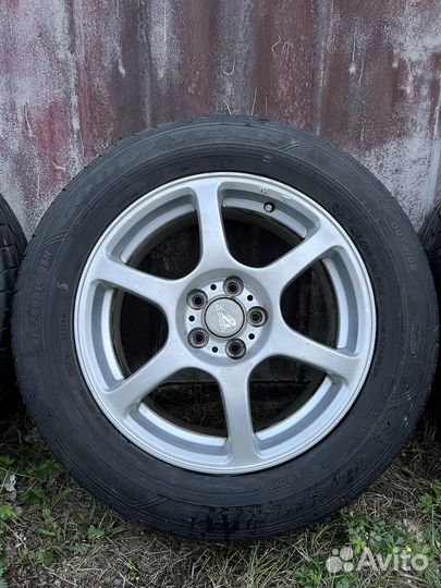 Диски с резиной 215/60/16 лето 5х100