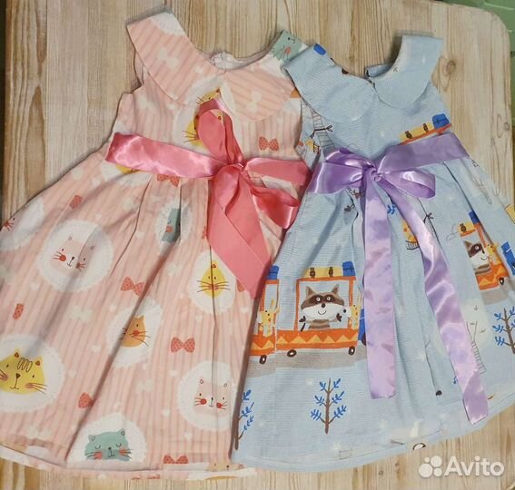 Платья разные, р. 98-104