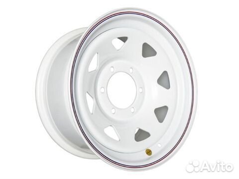 ORW диск стальной 6x139.7 8х17 ET+10 d110 белый