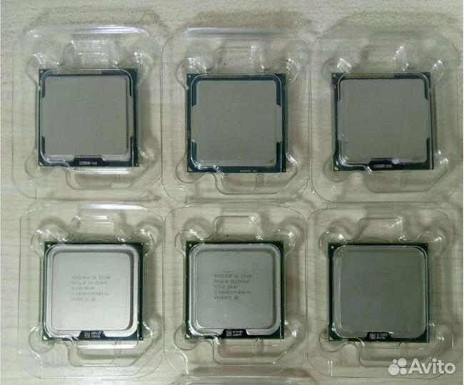 Процессоры AM3-775-1156-1155 2-3 ядра