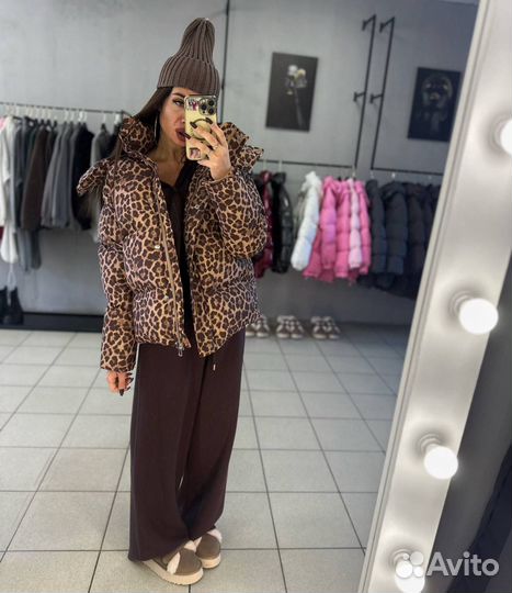Куртка cosmic леопард