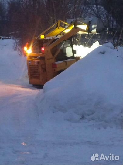 Услуги минипогрузчика