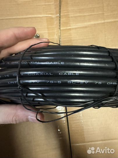 Шнур BNC-BNC 30 метров 50 метров