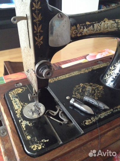 Швейная машина Singer (1906 г), рабочая, настроена