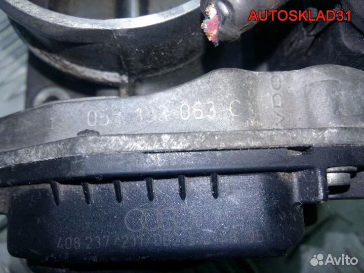 Заслонка дроссельная Audi A6 C5 1,8 AEB 058133063C