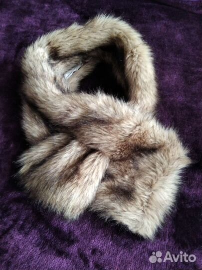 Воротник съемный меховой