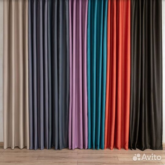 Шторы блэкаут Марсель готовые и на заказ