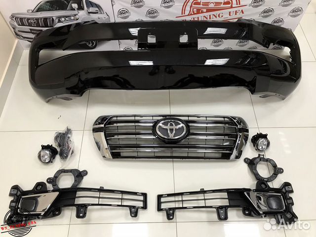 Toyota land cruiser 200 бампер в стиль 2021 г H672