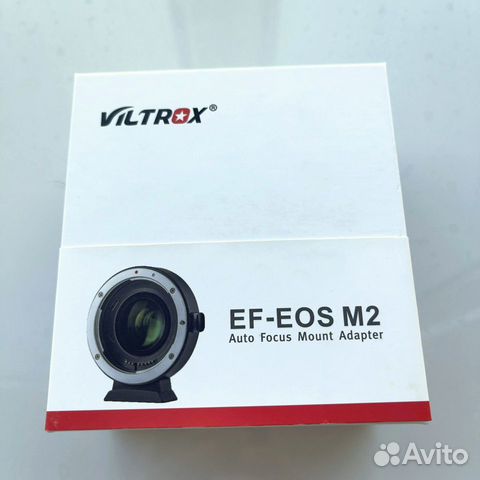 Новый. Адаптер Viltrox EF- EOS M2 на Canon M