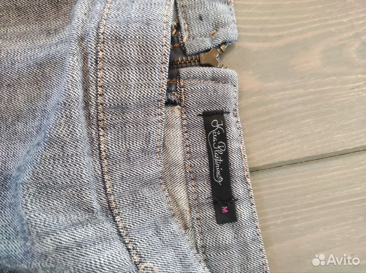 Короткая джинсовая юбка Kira Plastinina 46 р-р