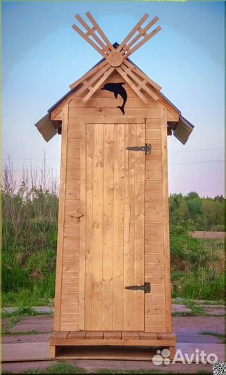 Дачный туалет с установкой HAT113