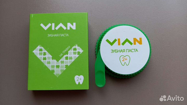 Детская зубная паста vian