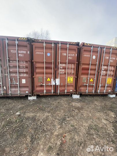 Аренда склада. Морской контейнер