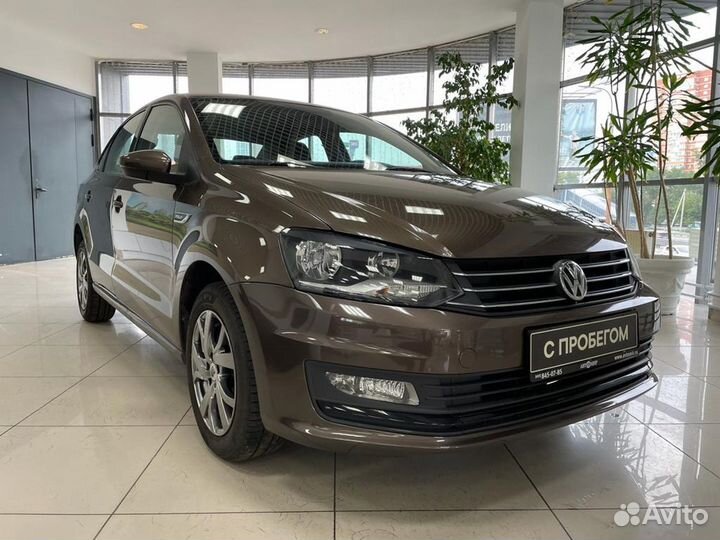 Volkswagen Polo 1.6 МТ, 2016, 55 336 км