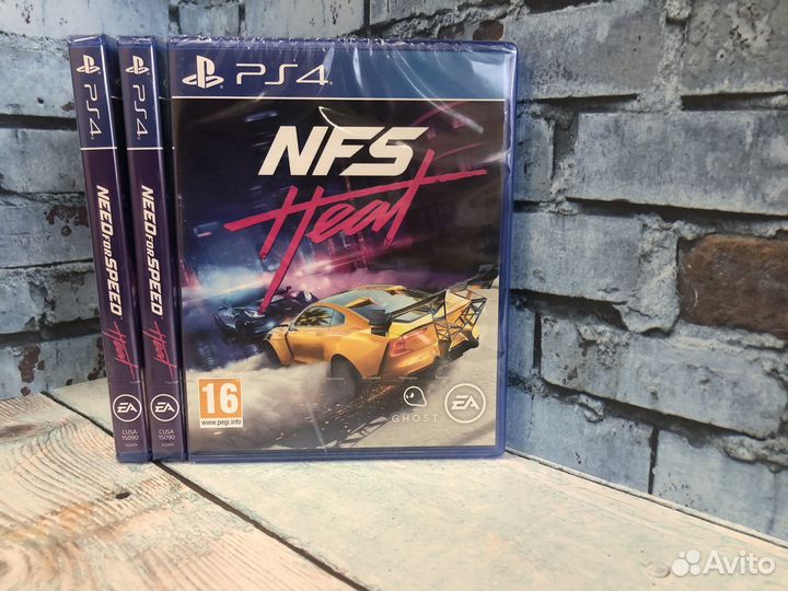 NFS Heat PS4 диск