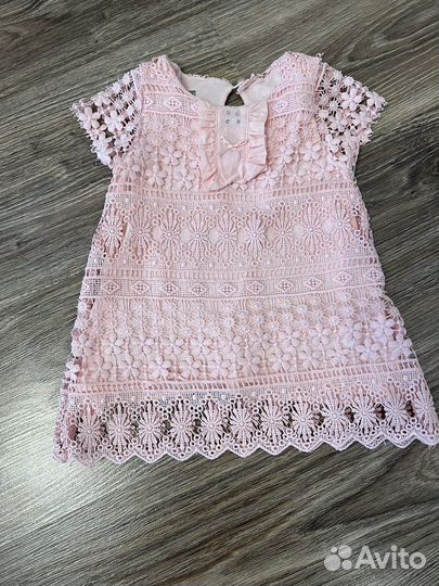 Платье для девочки 6-9 мес