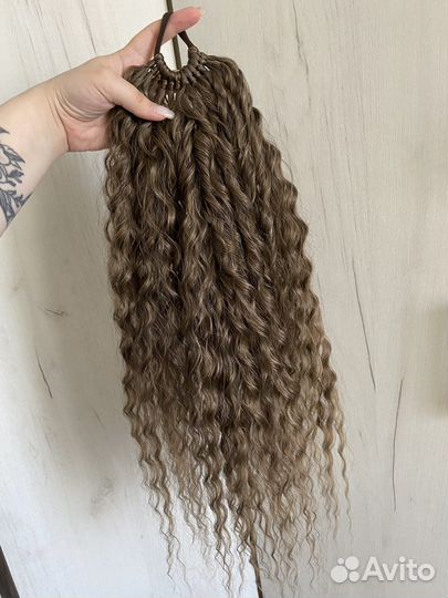 Хвост из кудрей Ариель 60 см
