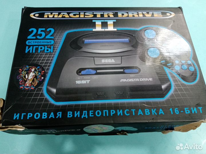 Игровая приставка sega