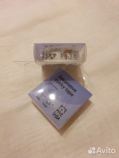 Клейкая лента (скотч) декоративная meshu cute deer