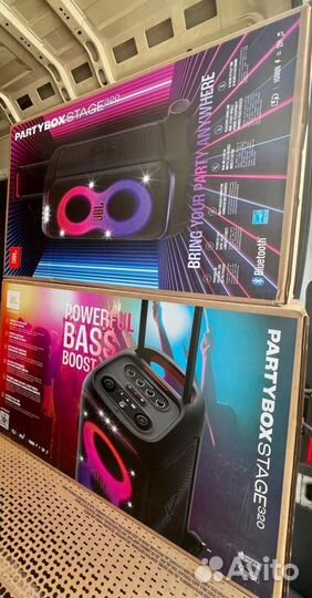 Беспроводная акустика JBL PartyBox Stage 320