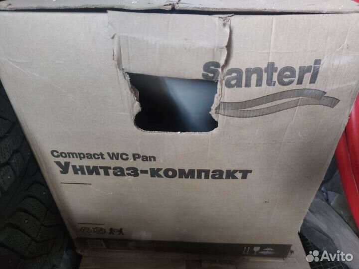 Унитаз с бачком новый