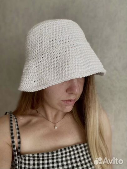 Панама летняя вязаная
