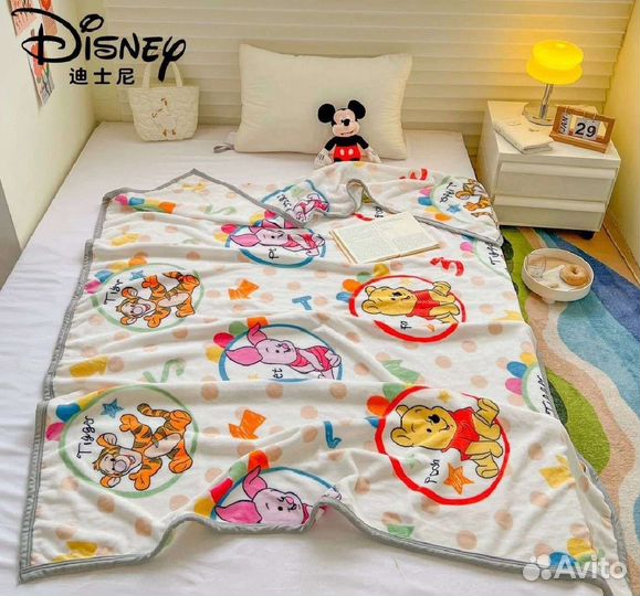 Плед детский новый Дисней