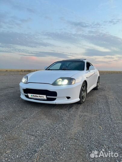 Hyundai Tiburon 2.0 AT, 2002, 261 476 км