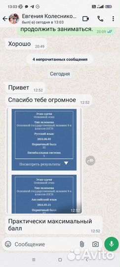 Репетитор по русскому языку (подготовка к ЕГЭ 2025