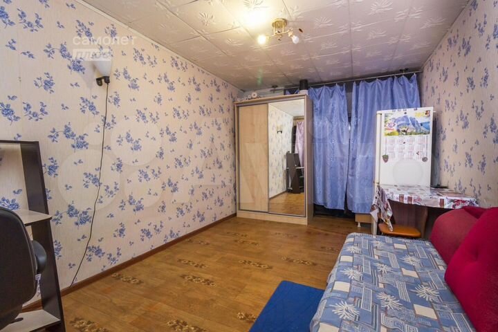 Комната 17,1 м² в 1-к., 2/5 эт.