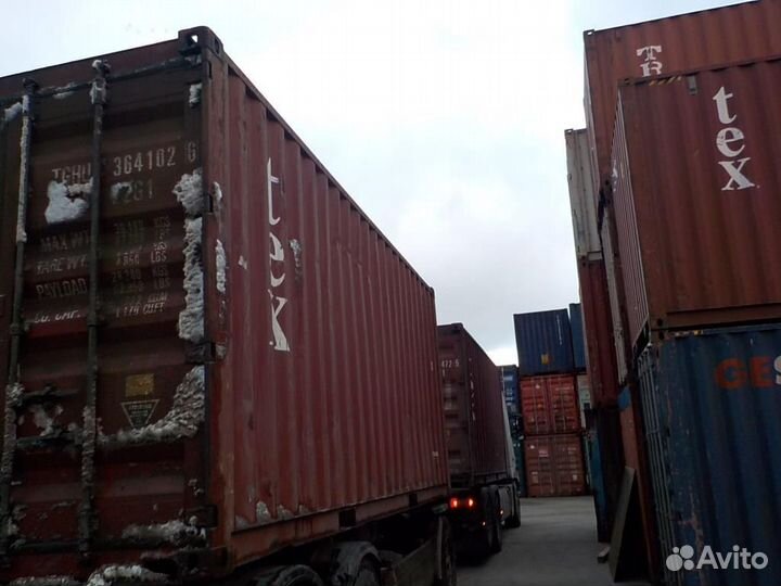 Контейнер 20 футов б/у tghu3641026