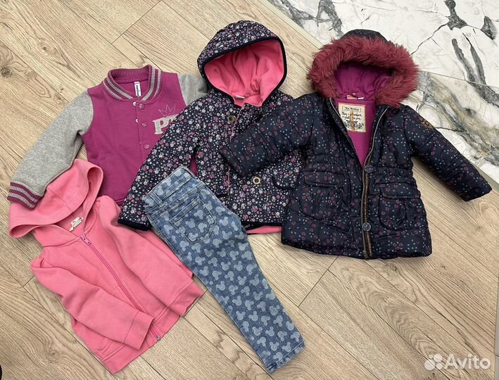 Детские вещи на девочку пакетом 80 86 92 98