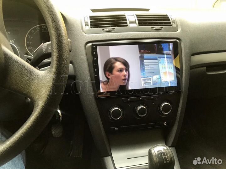 Магнитола для Skoda Octavia A5 с установкой