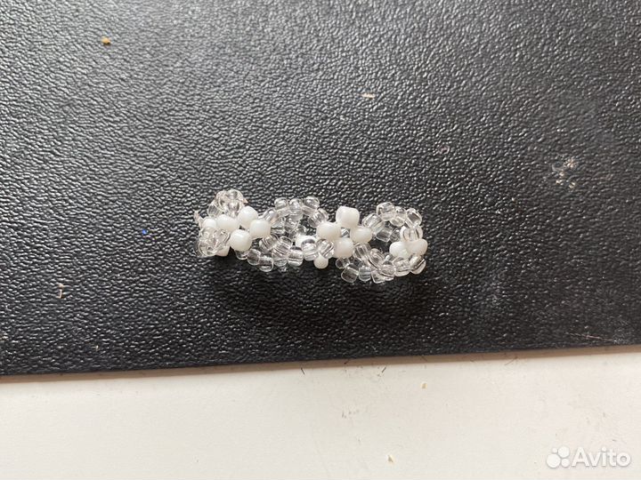 Кольцо из бисера