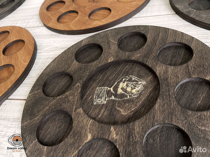 Шотница круглая, подставка под рюмки