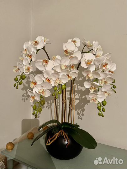 Орхидеи искусственные, латекс