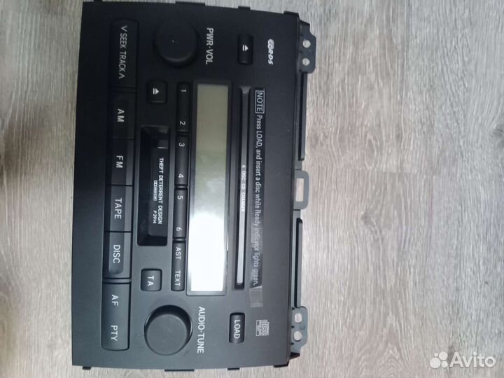 Штатное головное устройство Тойота