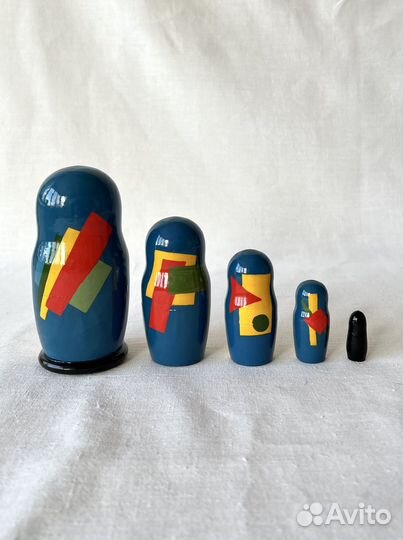 Коллекционная матрешка Каземир Малевич