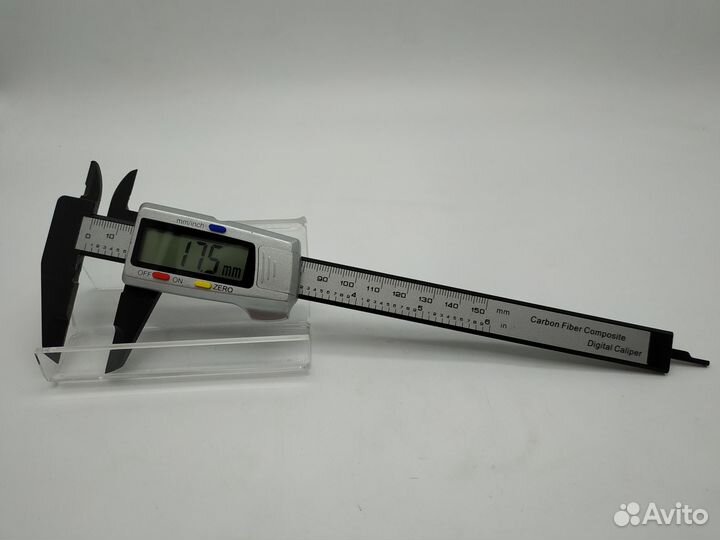 Штангенциркуль и глубиномер электронный карбоновый