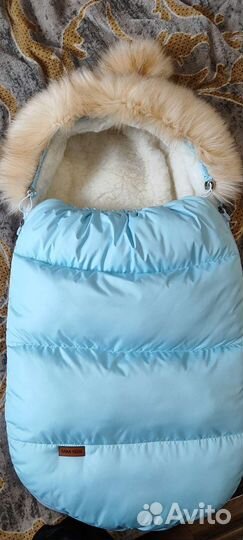 Конверт на выписку для мальчика зимний