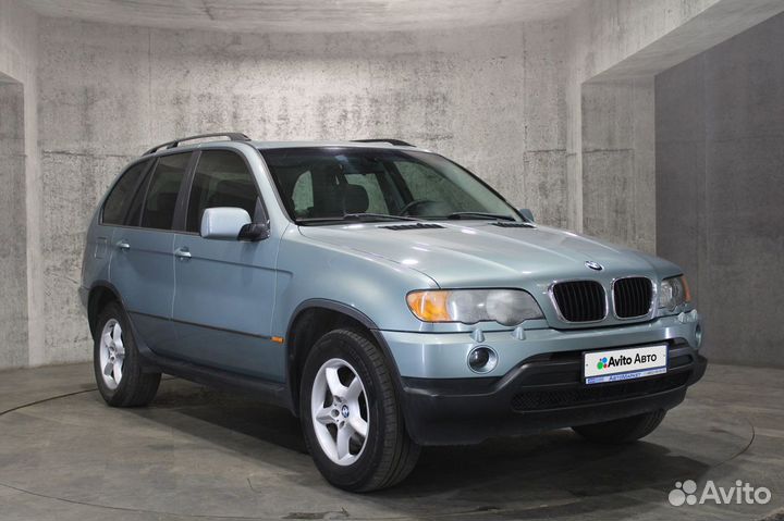 BMW X5 3.0 AT, 2002, 342 730 км