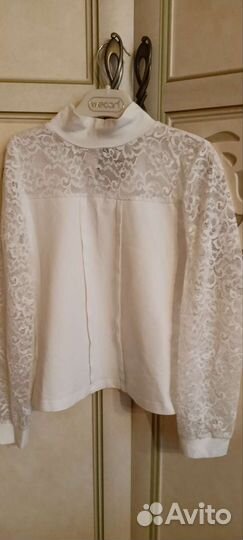 Блузка школьная р. 134, 140, 146, 152