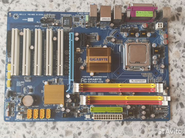 Материнская плата с процессором intel core 2 duo