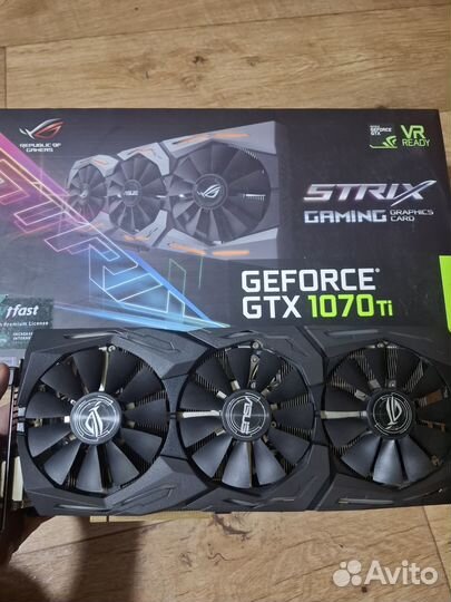 Asus rog strix gtx 1070 ti 8gb