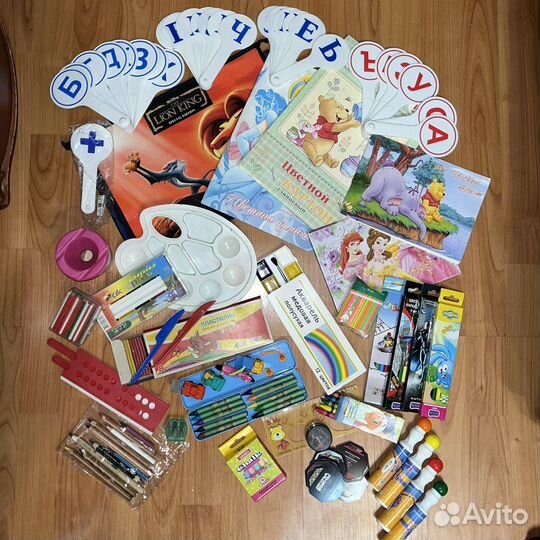 Огромные наборы канцелярия школа/садик, Hot Wheels