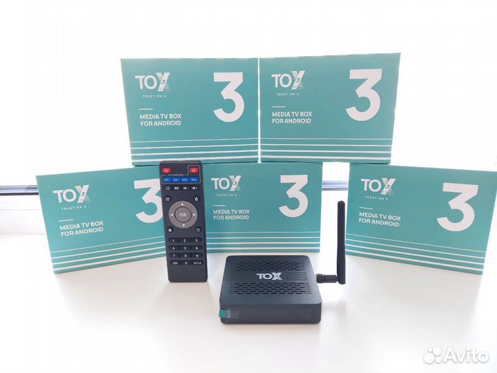 Тв приставка Tox3 4/32 + настройка