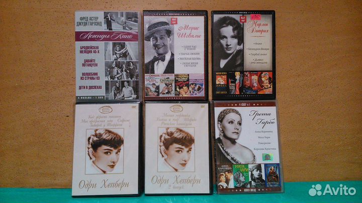 Зарубежные фильмы и сериалы разных жанров на DVD