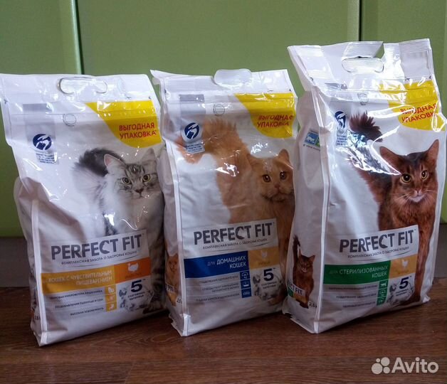 Корм для кошек perfect fit 2.5кг