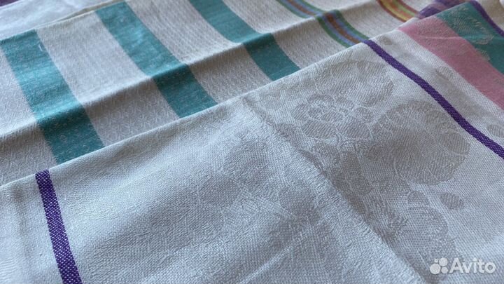 Полотенце кухонное льняное СССР готовое